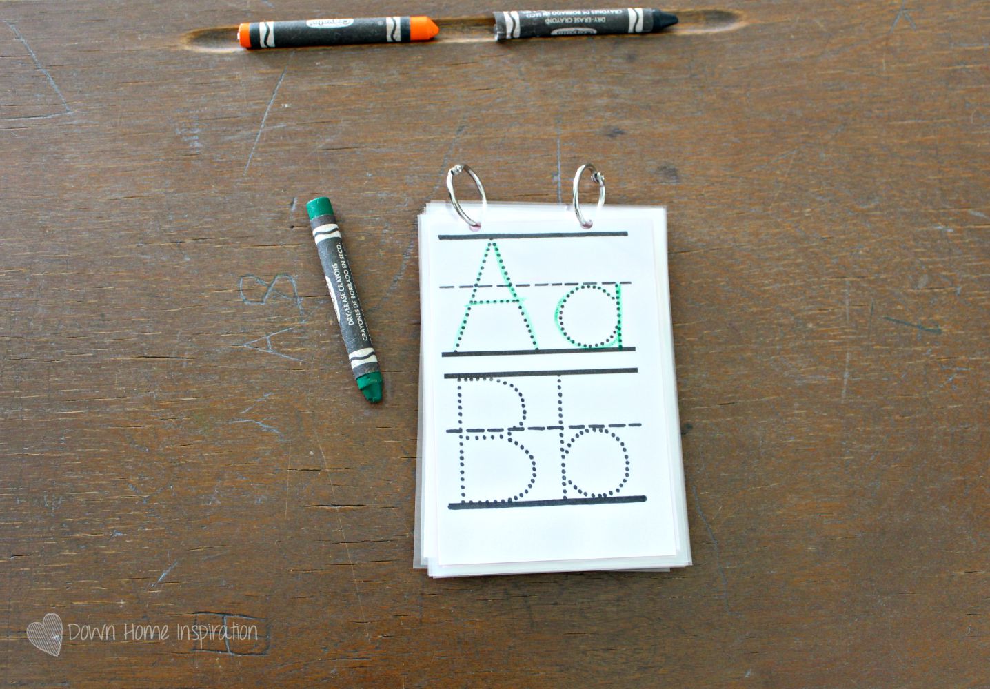 Make DIY Dry Erase Flash Cards With Free Printables Down Home Inspiration