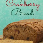 Pumpkin Cranberry Bread