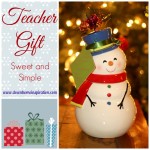 Sweet and Simple DIY Teacher Gift