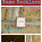 DIY Name Necklace