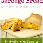 Gameday Garbage Bread – Buffalo Chicken and BBQ Chicken Recipes