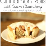 Cinnamon Rolls with Cream Cheese Icing