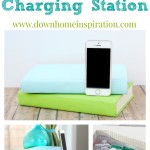 DIY Phone Charging Station Disguised as Books