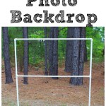 $10 and 10 Minutes for a DIY Photo Backdrop