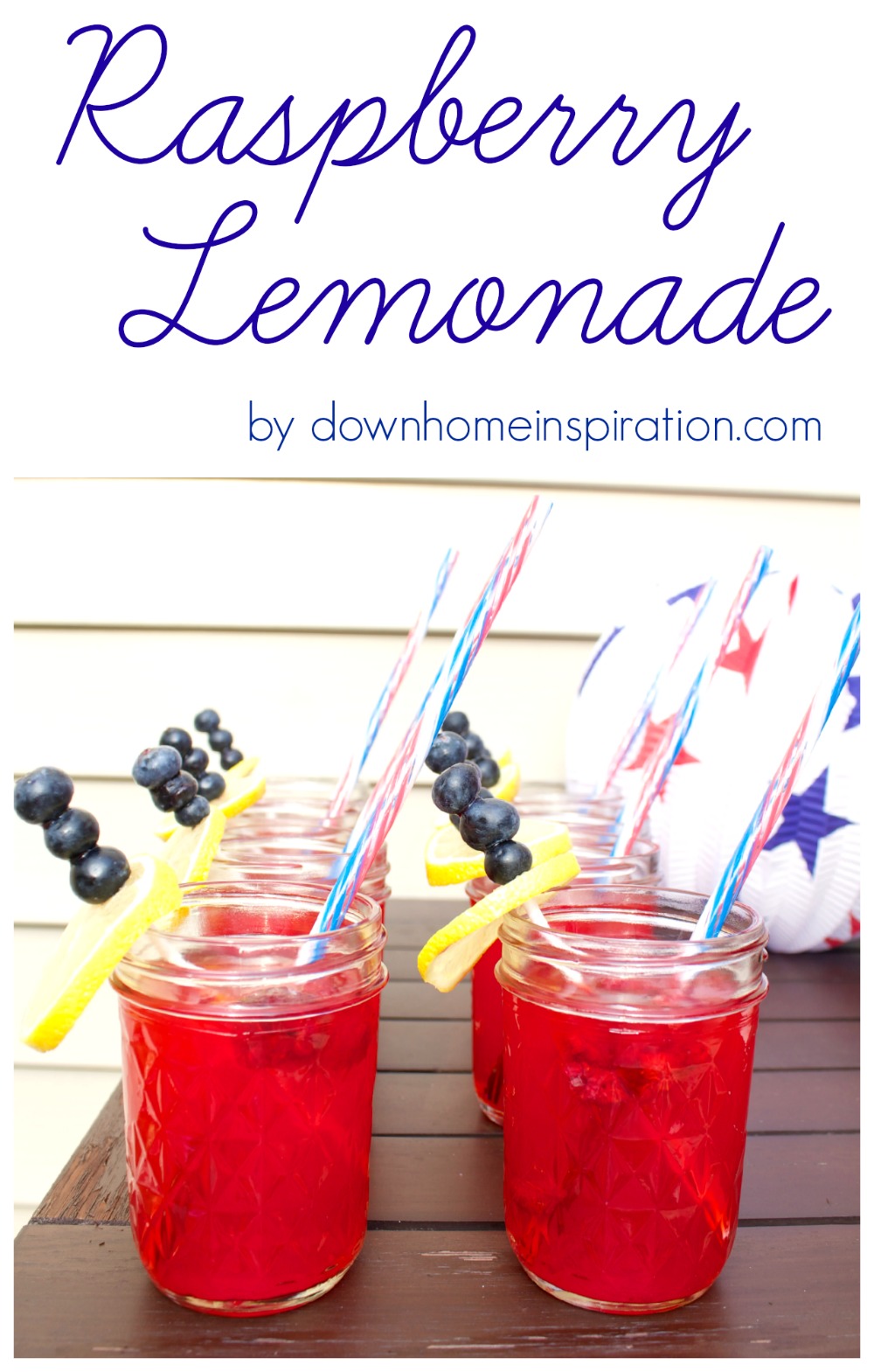 Sweet and Refreshing Raspberry Lemonade - Down Home Inspiration