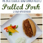 The BEST Pulled Pork (easiest slow cooker recipe)