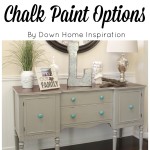 Affordable and High Quality Chalk Paint Options and my Sideboard Makeover