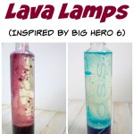 DIY 3 Ingredient Lava Lamps Inspired by Big Hero 6