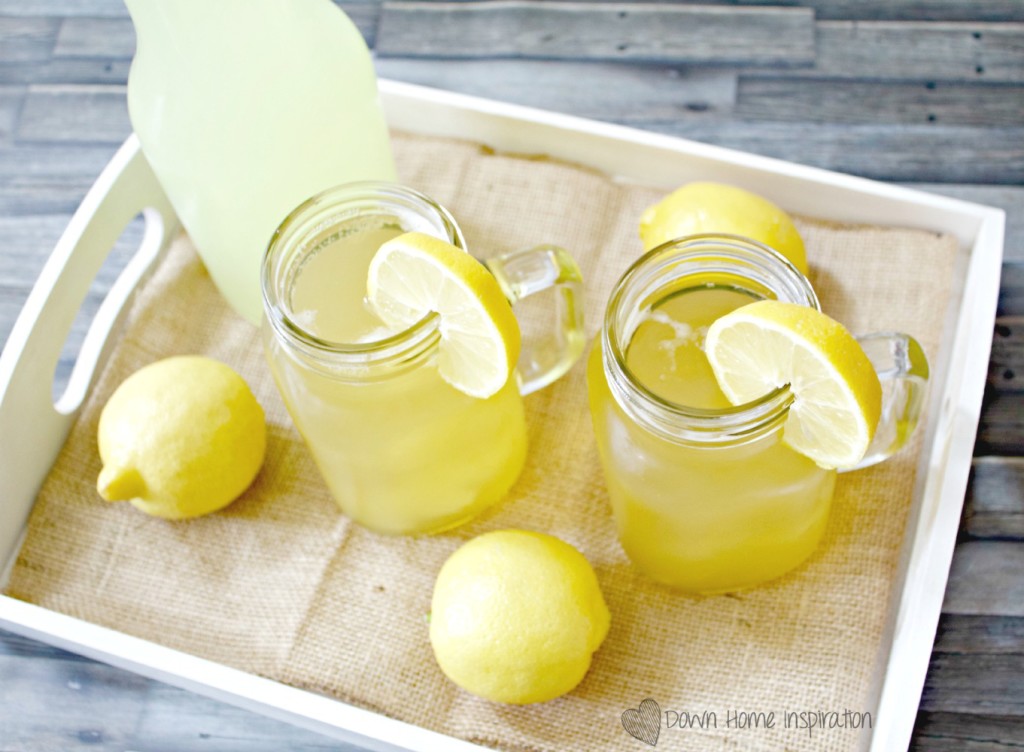 Perfect Summer Drink - Lager and Lemonade - Down Home Inspiration