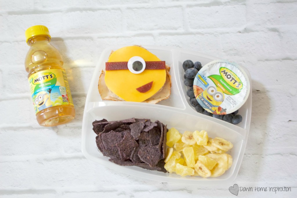 Minions Lunch (Inspired by Mott's) - Down Home Inspiration