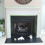 Chalk Paint Mantel