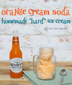 orange cream soda hard ice cream