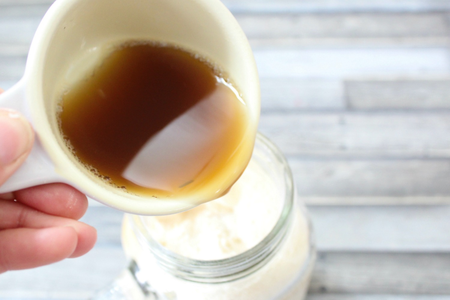 protein iced chai latte