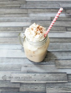 protein iced chai latte