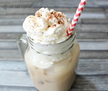 protein iced chai latte