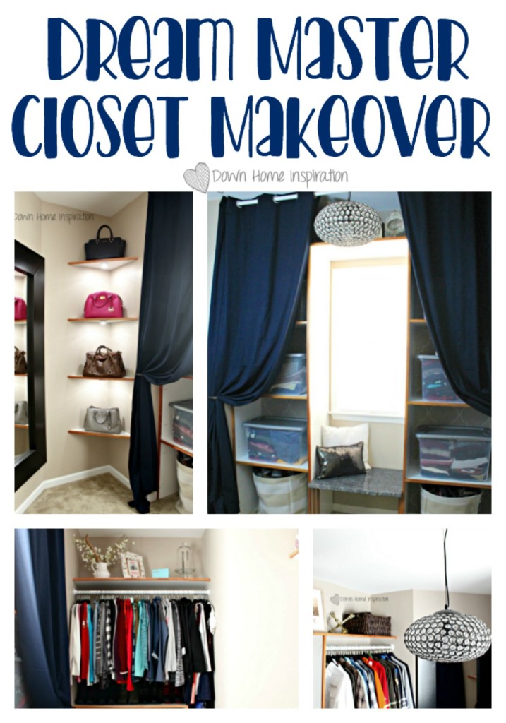 My Big Dream Master Closet Reveal!!! - Down Home Inspiration