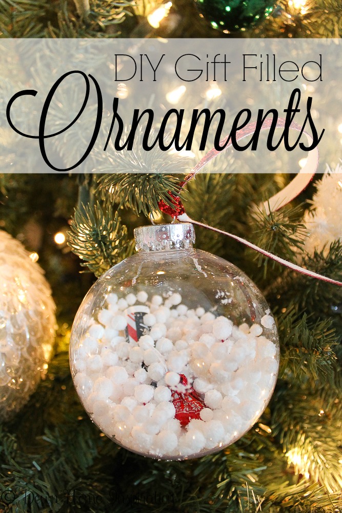 Gift Filled Ornaments - Perfect for Classmates! - Down Home Inspiration