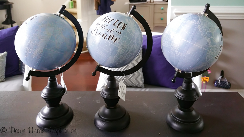 teachers gift personalized globe