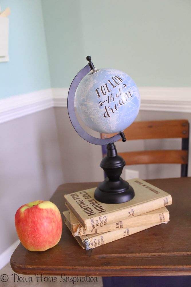 teachers gift personalized globe