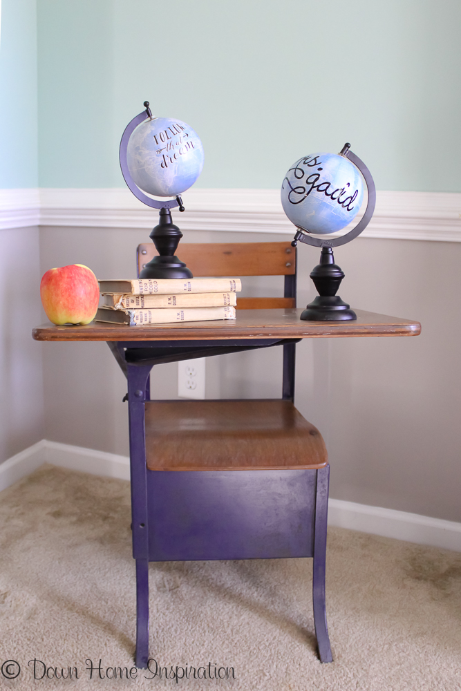 teachers gift personalized globe